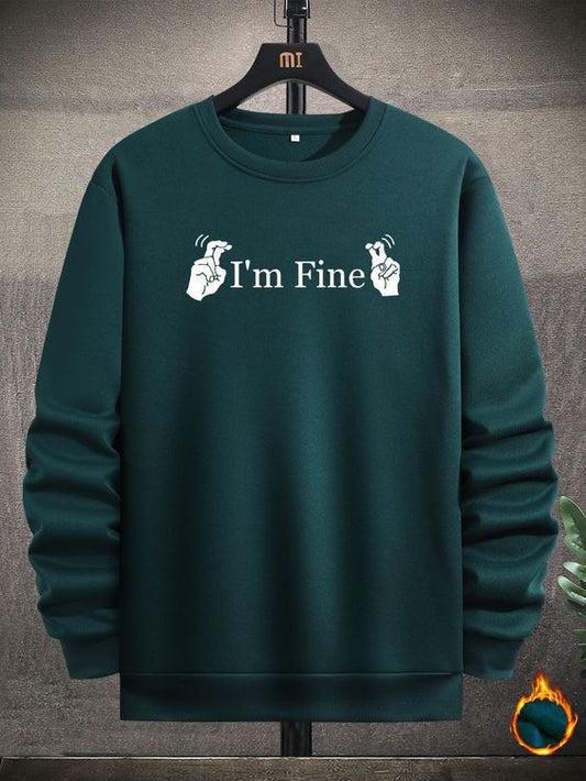 Buzo Hoodie “I'm Fine"